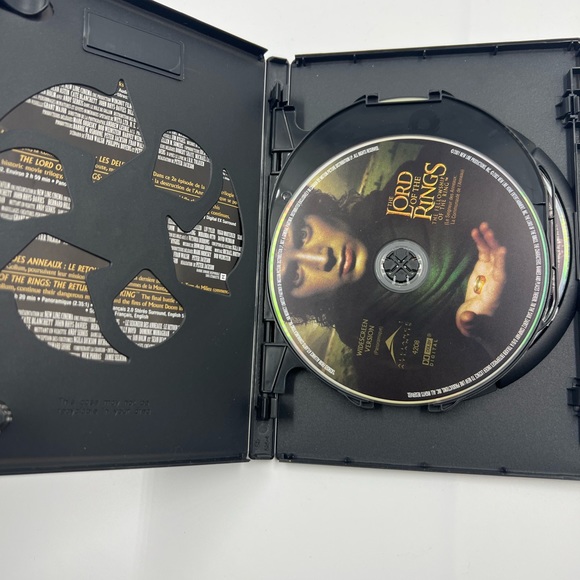 Lord Of The Rings 3 Film Trilogy Dvd Set - Picture 2 of 4